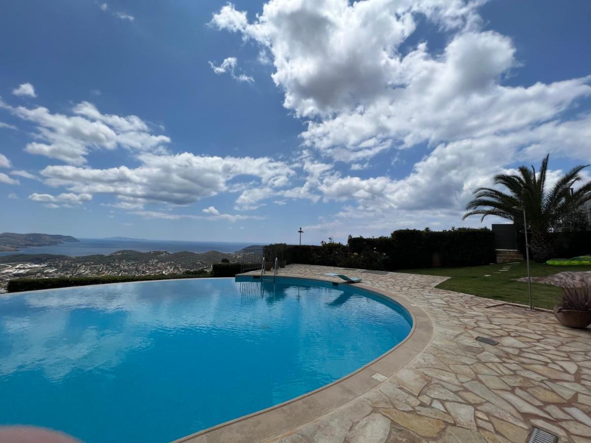 Endless Blue Villa Anavyssos Buitenkant foto