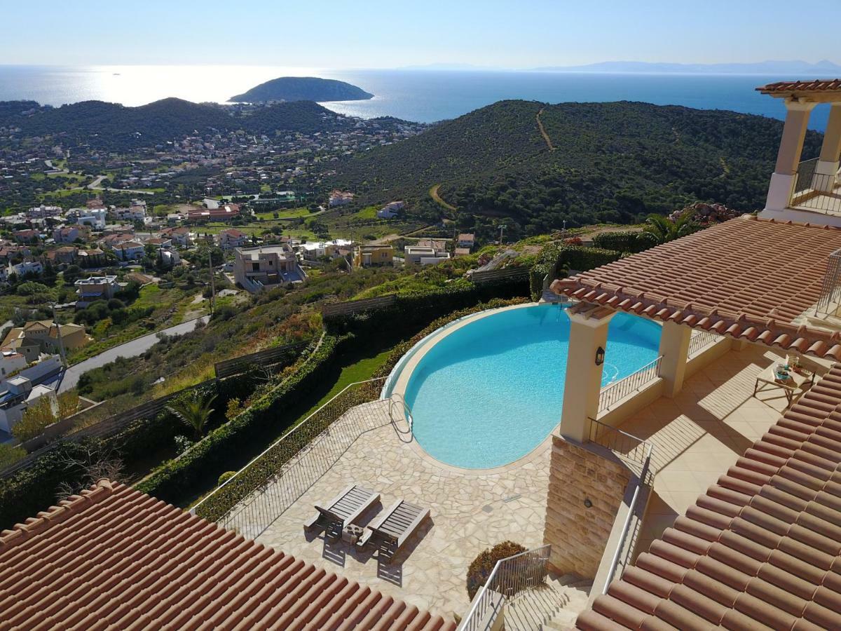 Endless Blue Villa Anavyssos Buitenkant foto