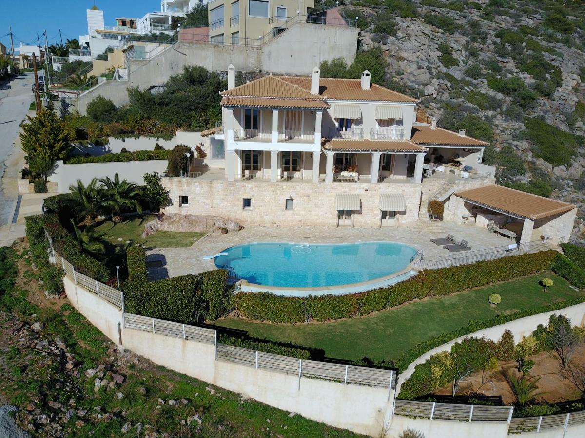 Endless Blue Villa Anavyssos Buitenkant foto