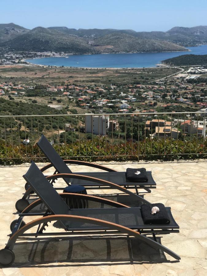 Endless Blue Villa Anavyssos Buitenkant foto